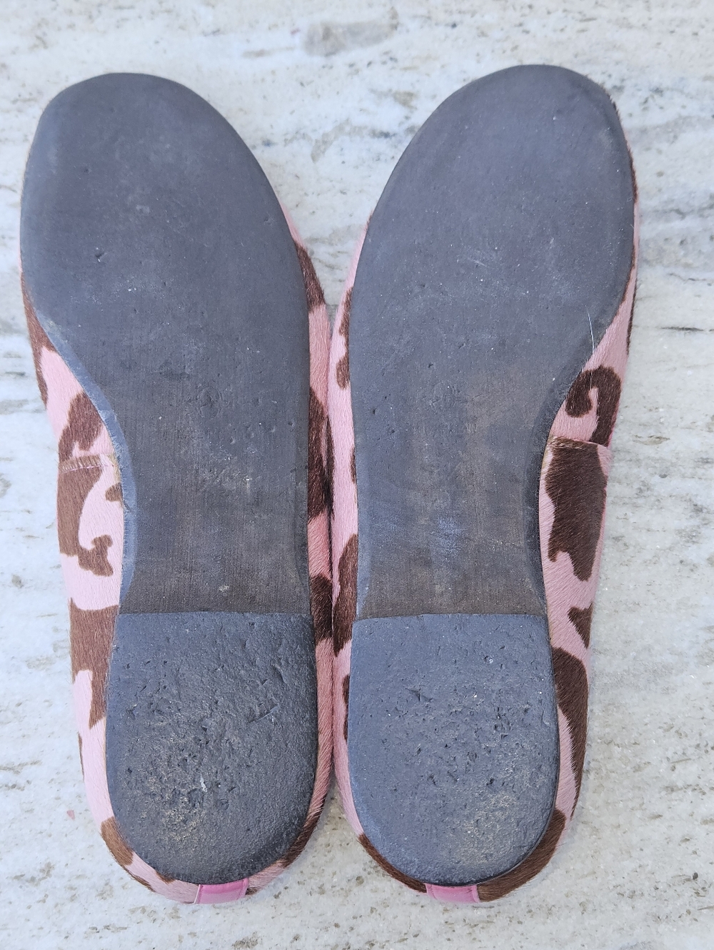 JOIE Pink Leopard Print Women’s Ballet Flats VINTAGE Saks 5th. 8.5 - Picture 6 of 6